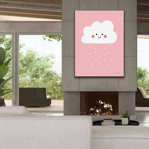 Image of 'Happy Cloud I' by Ann Kelle Designs, Canvas Wall Art,40 x 54