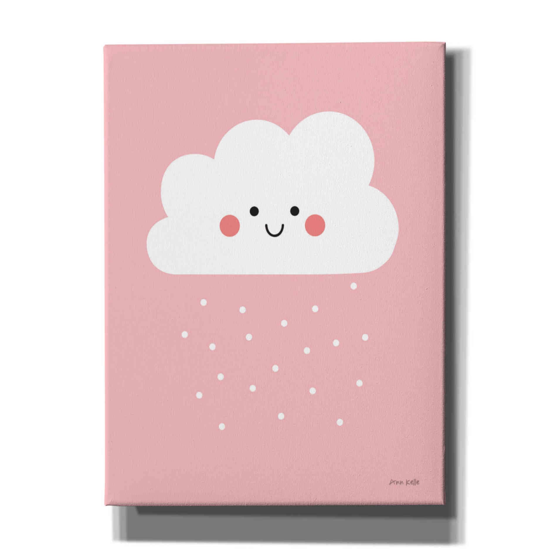 'Happy Cloud I' by Ann Kelle Designs, Canvas Wall Art,12x16x1.1x0,20x24x1.1x0,26x30x1.74x0,40x54x1.74x0