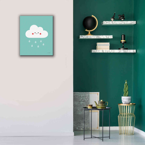 Image of 'Happy Cloud II' by Ann Kelle Designs, Canvas Wall Art,20 x 24
