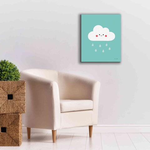 Image of 'Happy Cloud II' by Ann Kelle Designs, Canvas Wall Art,20 x 24