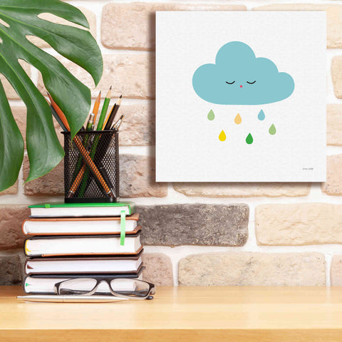 Image of 'Sleepy Cloud I' by Ann Kelle Designs, Canvas Wall Art,12 x 12