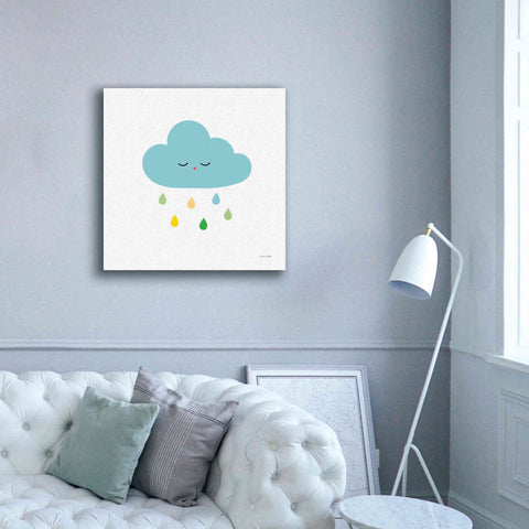 Image of 'Sleepy Cloud I' by Ann Kelle Designs, Canvas Wall Art,37 x 37