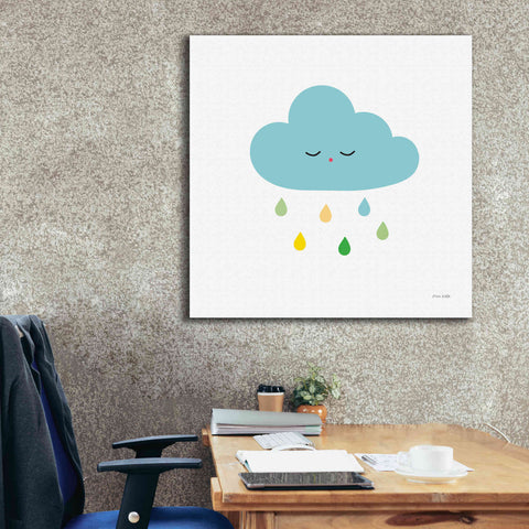 Image of 'Sleepy Cloud I' by Ann Kelle Designs, Canvas Wall Art,37 x 37