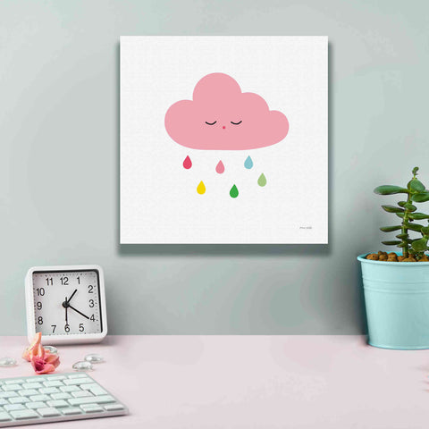 Image of 'Sleepy Cloud II' by Ann Kelle Designs, Canvas Wall Art,12 x 12