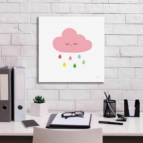 Image of 'Sleepy Cloud II' by Ann Kelle Designs, Canvas Wall Art,18 x 18