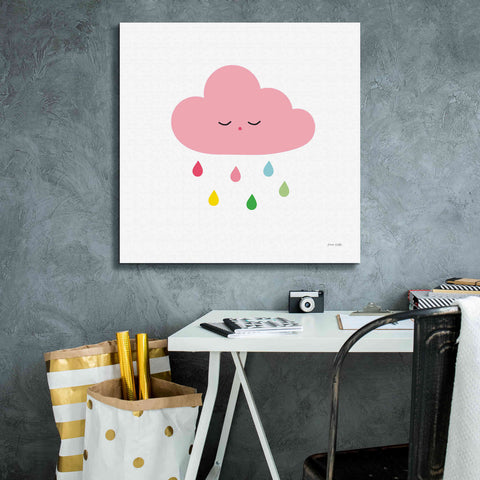 Image of 'Sleepy Cloud II' by Ann Kelle Designs, Canvas Wall Art,26 x 26