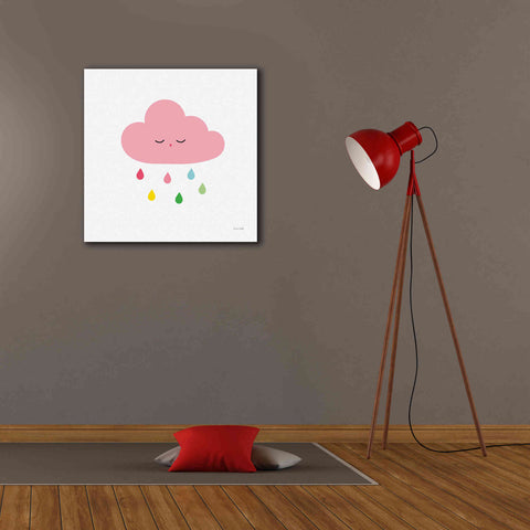 Image of 'Sleepy Cloud II' by Ann Kelle Designs, Canvas Wall Art,26 x 26
