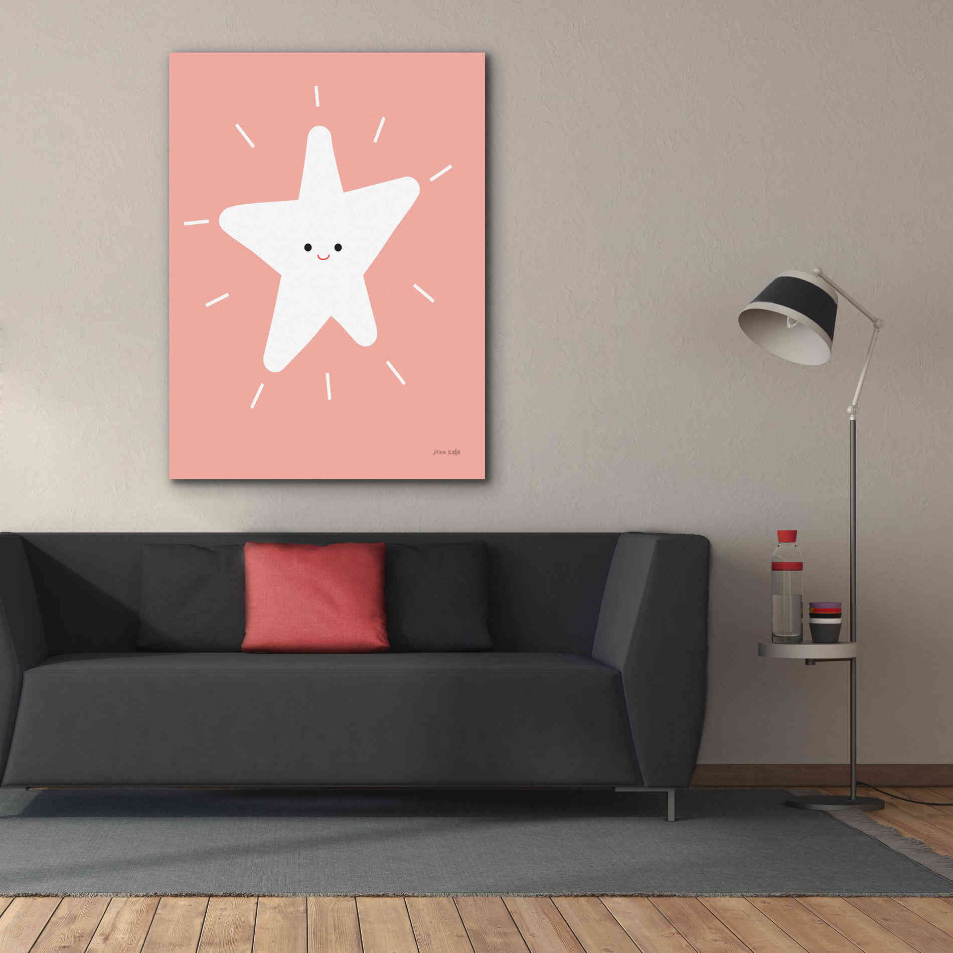 'Star' by Ann Kelle Designs, Canvas Wall Art,40 x 54