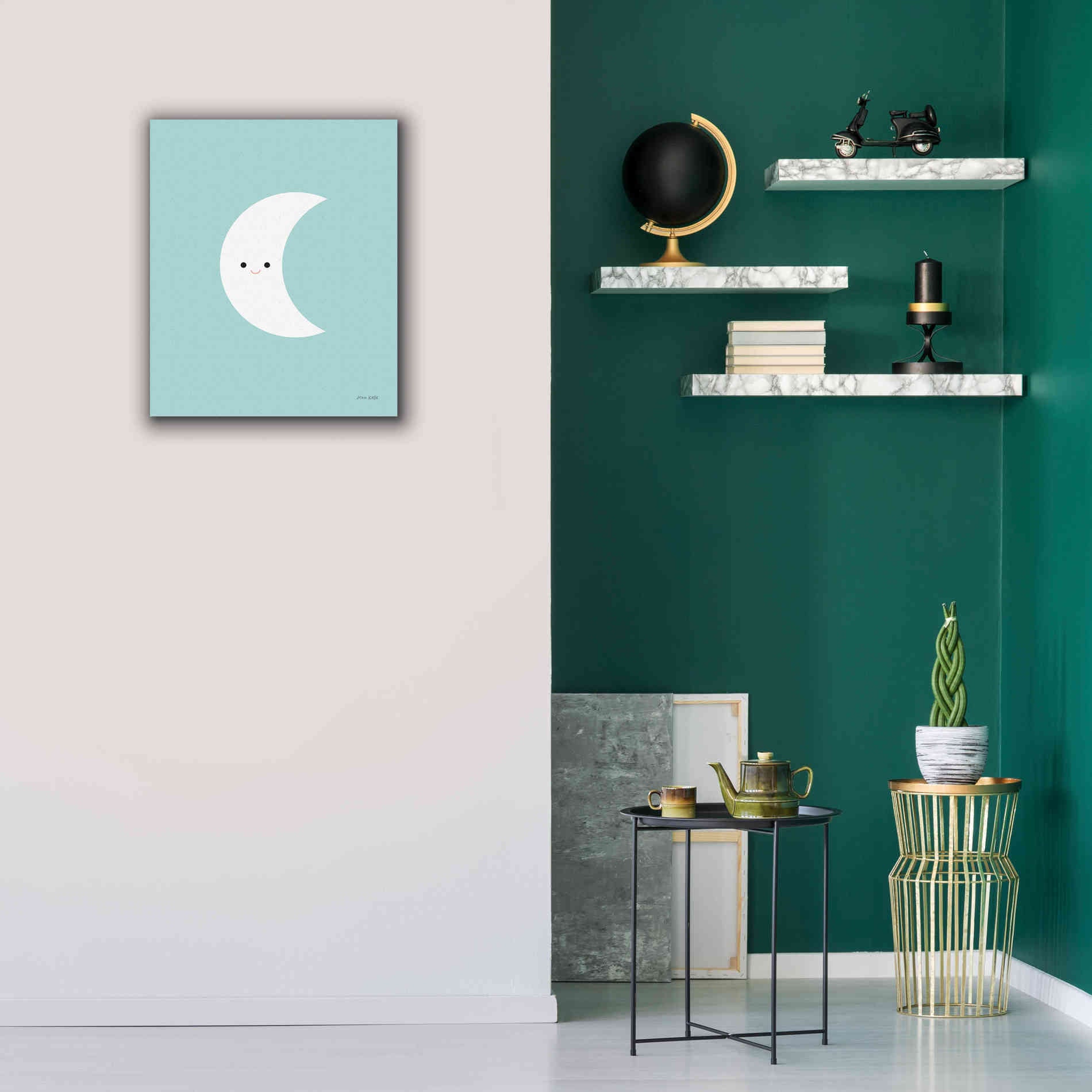 'Moon' by Ann Kelle Designs, Canvas Wall Art,20 x 24