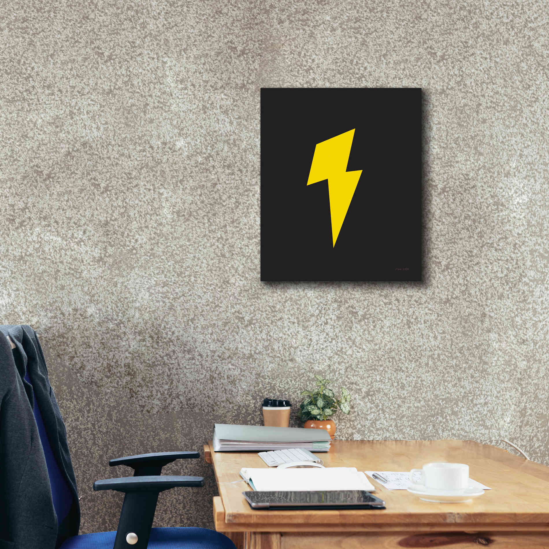 'Lightning' by Ann Kelle Designs, Canvas Wall Art,20 x 24