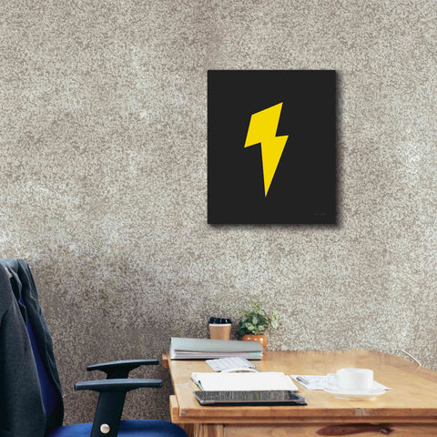 Image of 'Lightning' by Ann Kelle Designs, Canvas Wall Art,20 x 24