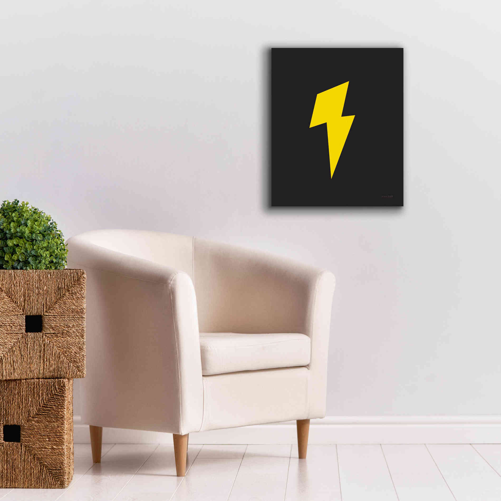 'Lightning' by Ann Kelle Designs, Canvas Wall Art,20 x 24