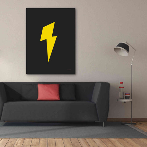 Image of 'Lightning' by Ann Kelle Designs, Canvas Wall Art,40 x 54