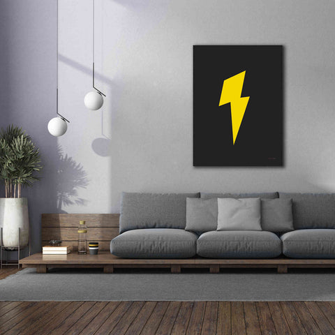 Image of 'Lightning' by Ann Kelle Designs, Canvas Wall Art,40 x 54