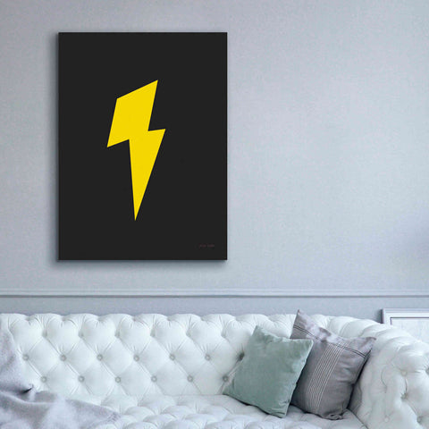 Image of 'Lightning' by Ann Kelle Designs, Canvas Wall Art,40 x 54