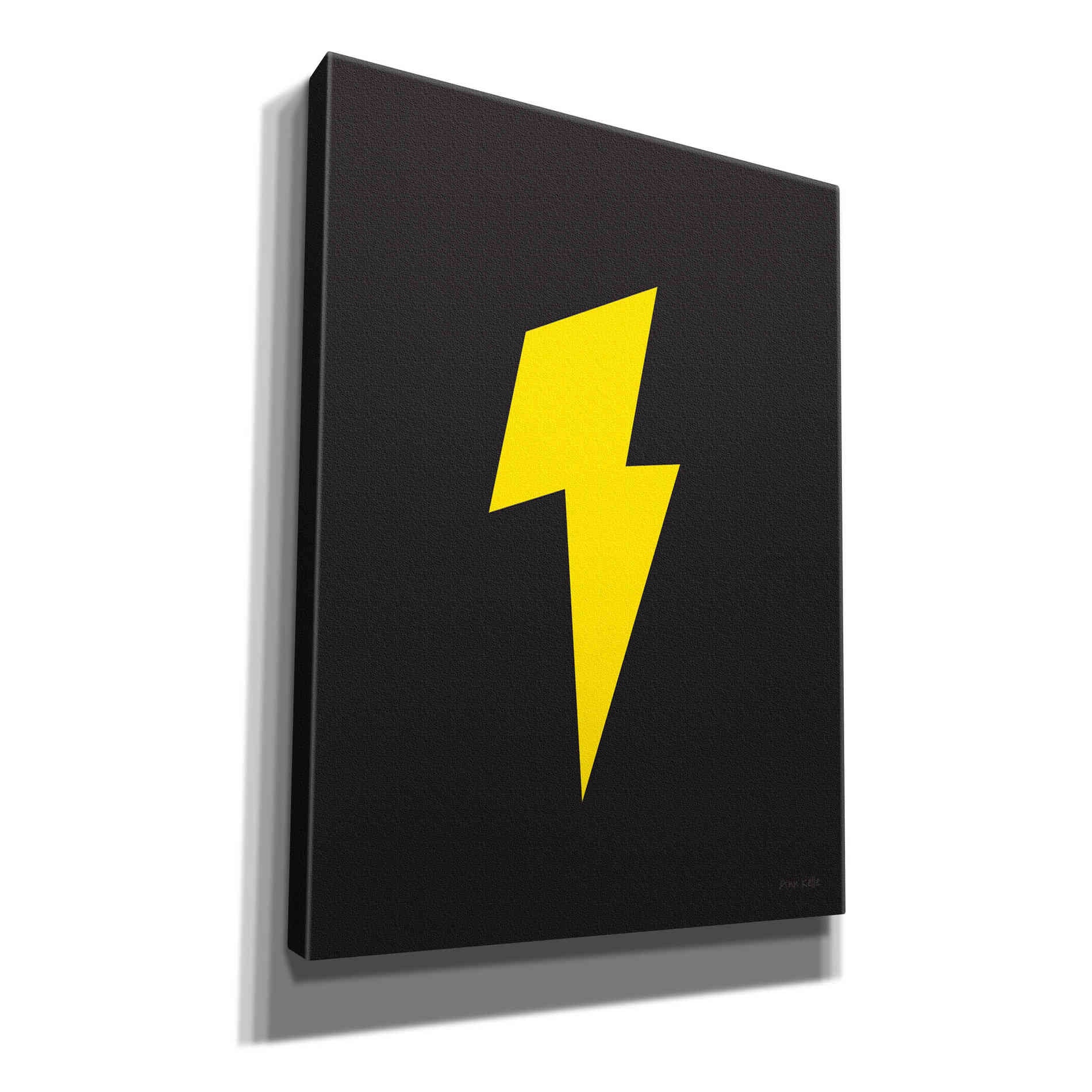 'Lightning' by Ann Kelle Designs, Canvas Wall Art,12x16x1.1x0,20x24x1.1x0,26x30x1.74x0,40x54x1.74x0