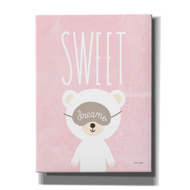 'Sweet Dreams Pink' by Ann Kelle Designs, Canvas Wall Art,12x16x1.1x0,20x24x1.1x0,26x30x1.74x0,40x54x1.74x0