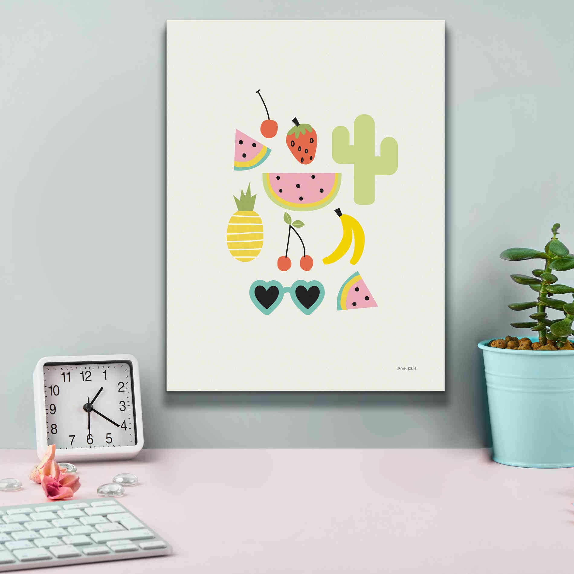 'Summer Daze II' by Ann Kelle Designs, Canvas Wall Art,12 x 16