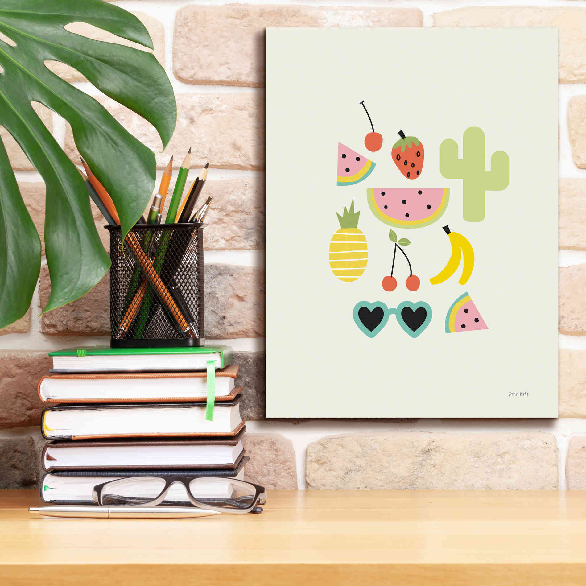 'Summer Daze II' by Ann Kelle Designs, Canvas Wall Art,12 x 16