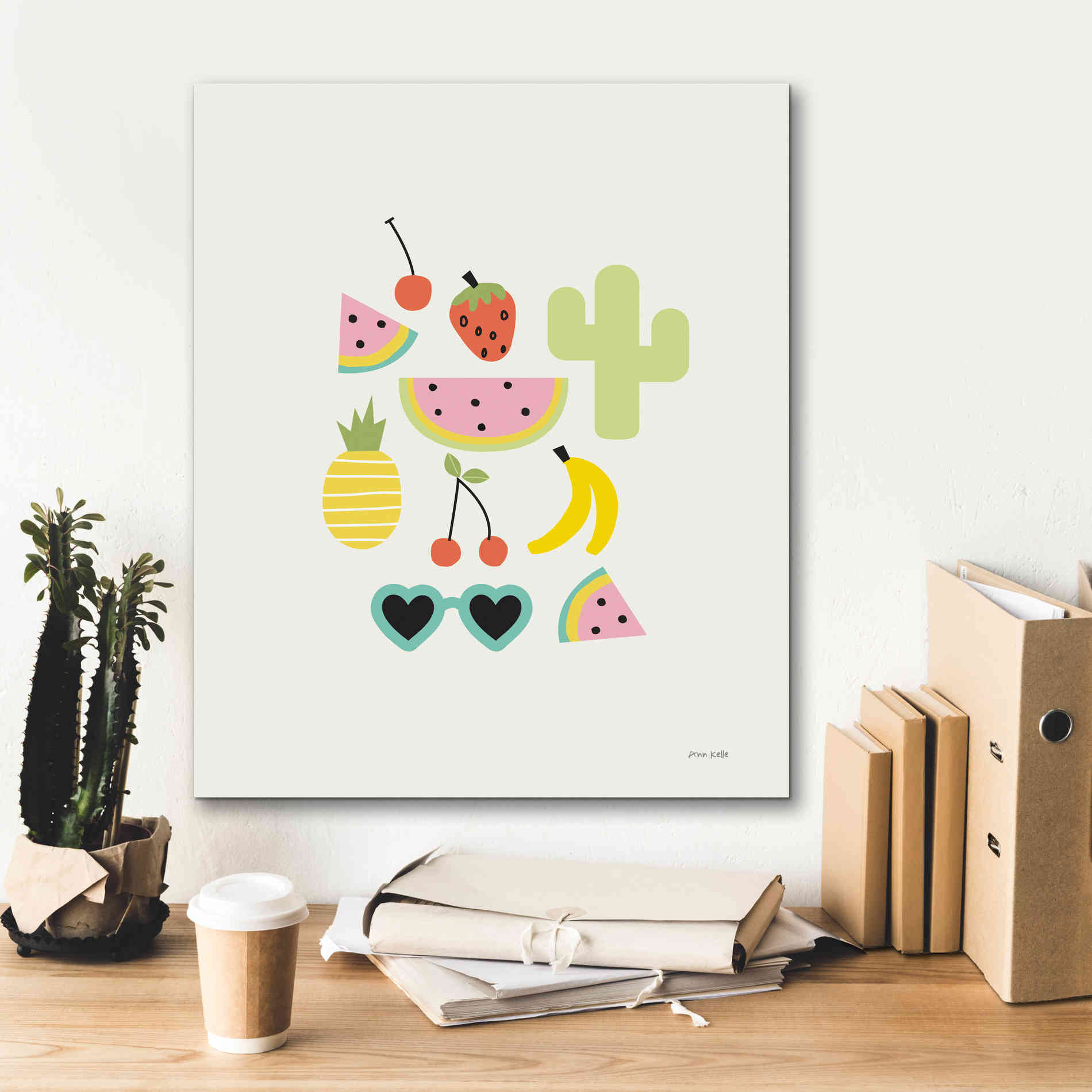 'Summer Daze II' by Ann Kelle Designs, Canvas Wall Art,20 x 24