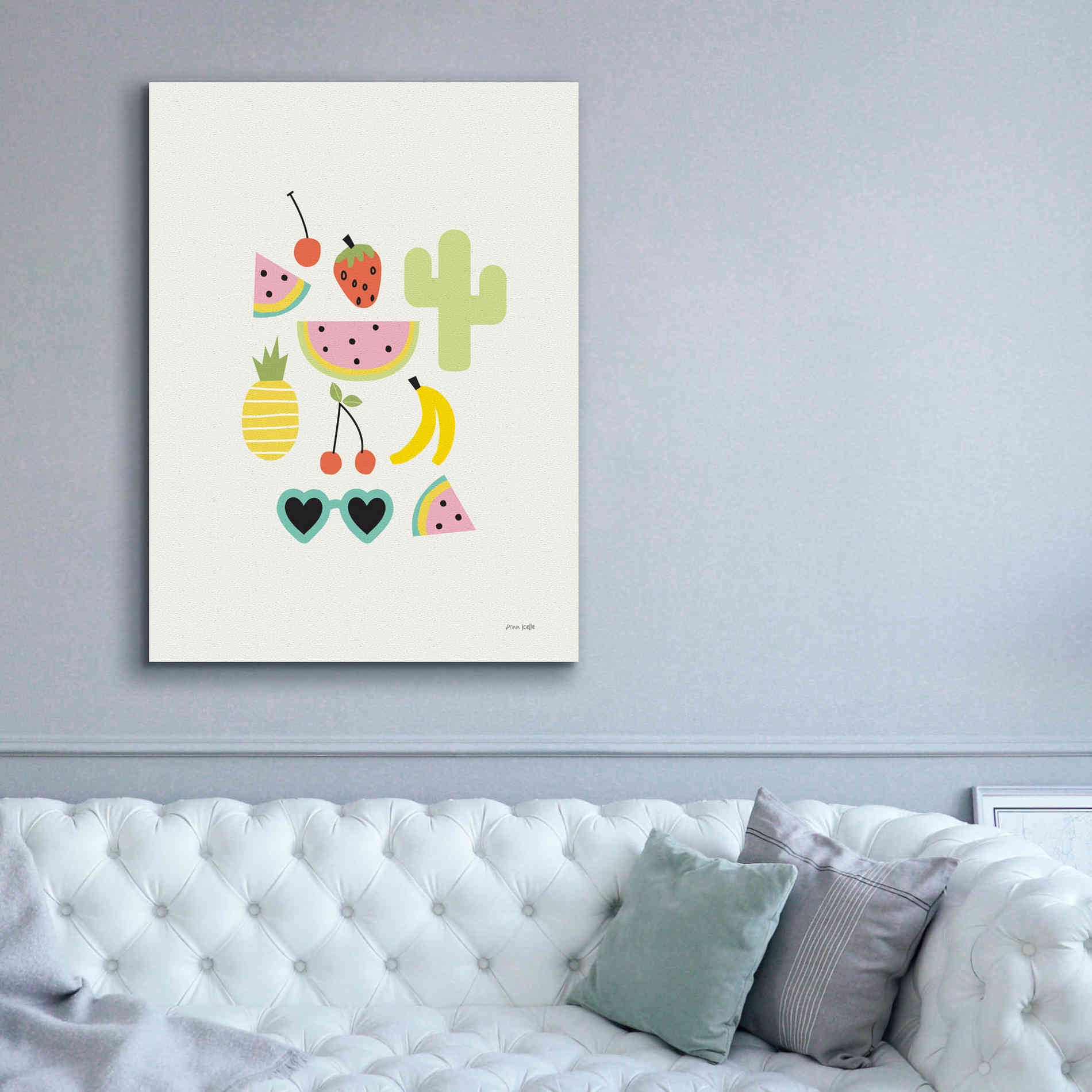 'Summer Daze II' by Ann Kelle Designs, Canvas Wall Art,40 x 54