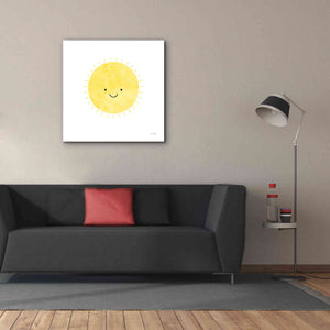 'Sunny Smile Days' by Ann Kelle Designs, Canvas Wall Art,37 x 37