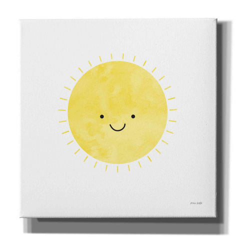 Image of 'Sunny Smile Days' by Ann Kelle Designs, Canvas Wall Art,12x12x1.1x0,18x18x1.1x0,26x26x1.74x0,37x37x1.74x0