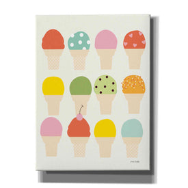'Single Scoops' by Ann Kelle Designs, Canvas Wall Art,12x16x1.1x0,20x24x1.1x0,26x30x1.74x0,40x54x1.74x0