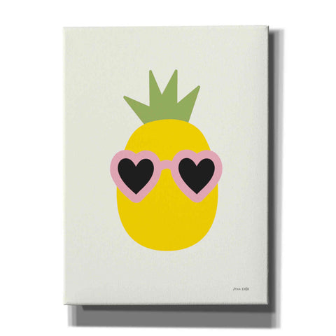 Image of 'Sunny Pineapple' by Ann Kelle Designs, Canvas Wall Art,12x16x1.1x0,20x24x1.1x0,26x30x1.74x0,40x54x1.74x0