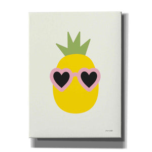 'Sunny Pineapple' by Ann Kelle Designs, Canvas Wall Art,12x16x1.1x0,20x24x1.1x0,26x30x1.74x0,40x54x1.74x0