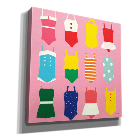 Image of 'Bathing Suits Galore' by Ann Kelle Designs, Canvas Wall Art,12x12x1.1x0,18x18x1.1x0,26x26x1.74x0,37x37x1.74x0