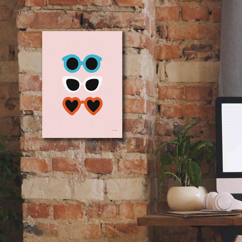 Image of 'Sunglasses for All II' by Ann Kelle Designs, Canvas Wall Art,12 x 16