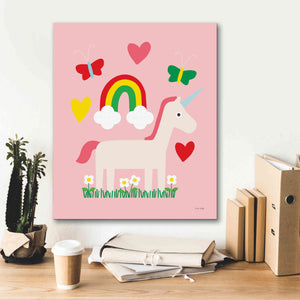 'Unicorn Fun I' by Ann Kelle Designs, Canvas Wall Art,20 x 24