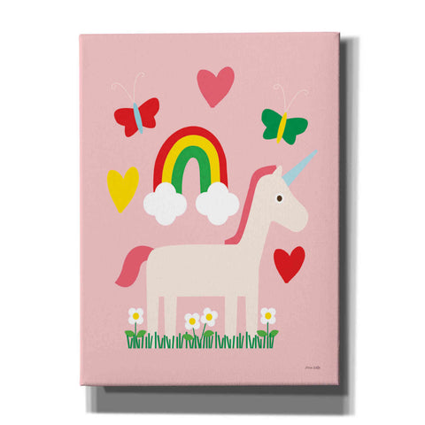 Image of 'Unicorn Fun I' by Ann Kelle Designs, Canvas Wall Art,12x16x1.1x0,20x24x1.1x0,26x30x1.74x0,40x54x1.74x0