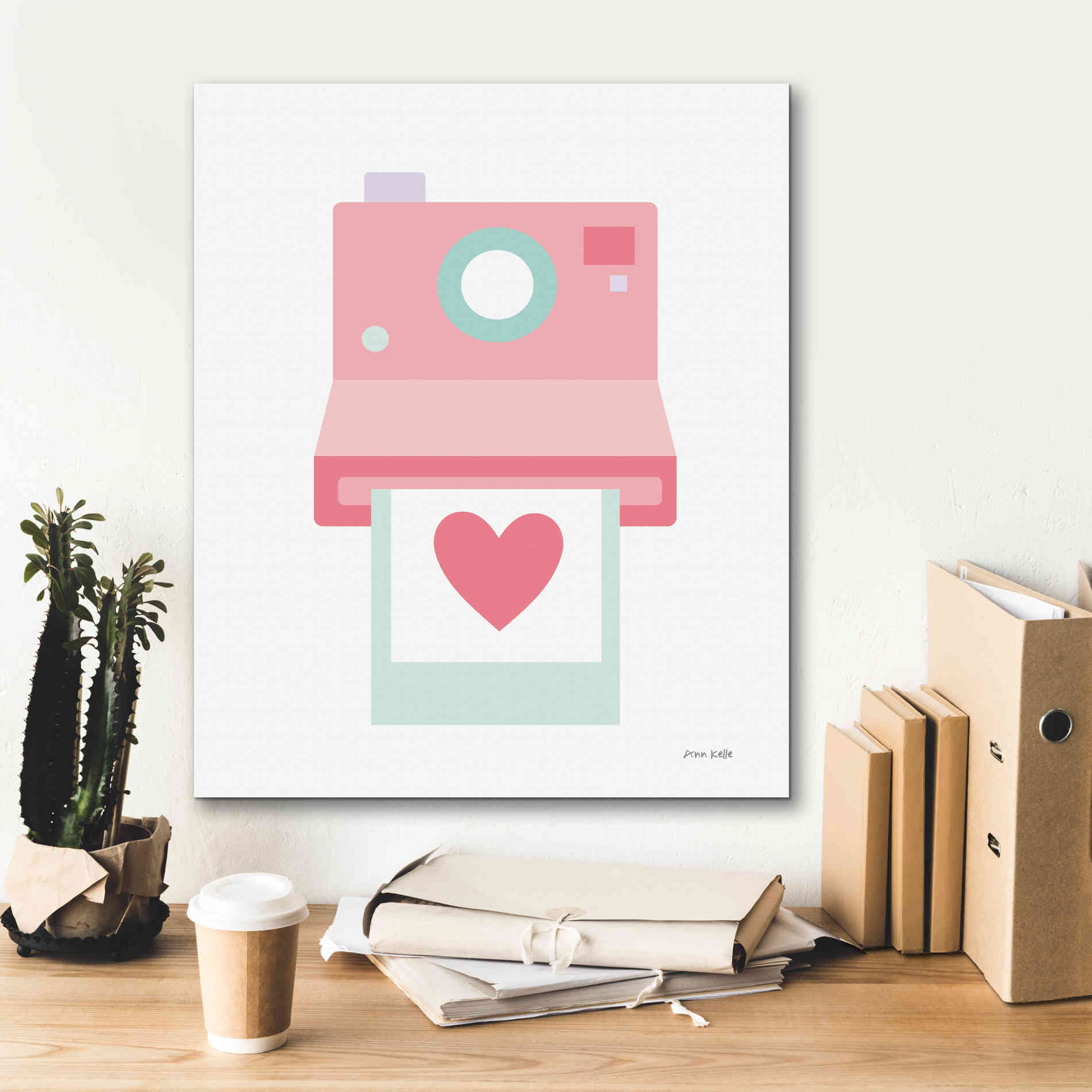 'Camera Shy I' by Ann Kelle Designs, Canvas Wall Art,20 x 24