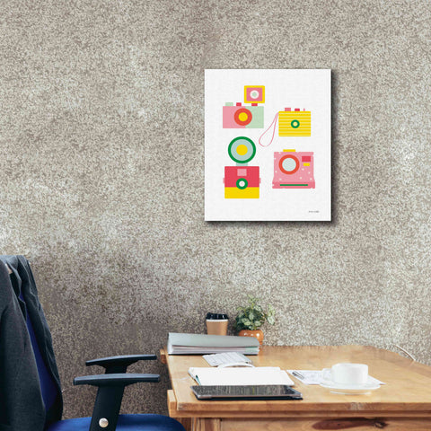 Image of 'Camera Shy II' by Ann Kelle Designs, Canvas Wall Art,20 x 24