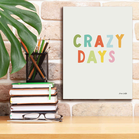 Image of 'Crazy Days' by Ann Kelle Designs, Canvas Wall Art,12 x 16