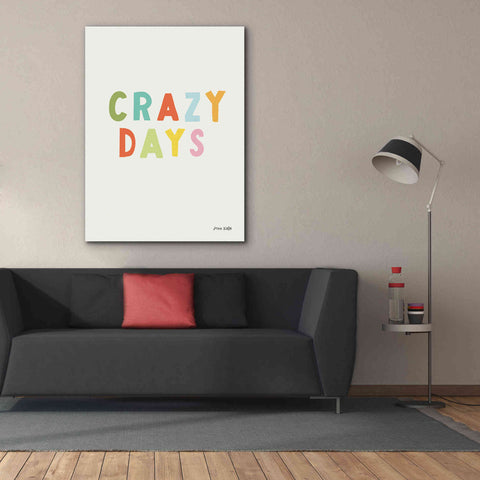 Image of 'Crazy Days' by Ann Kelle Designs, Canvas Wall Art,40 x 54