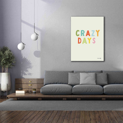 Image of 'Crazy Days' by Ann Kelle Designs, Canvas Wall Art,40 x 54