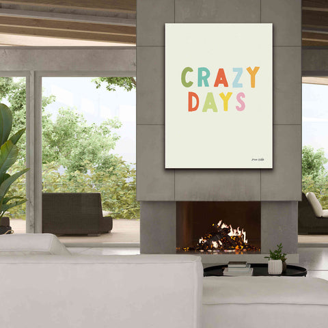 Image of 'Crazy Days' by Ann Kelle Designs, Canvas Wall Art,40 x 54