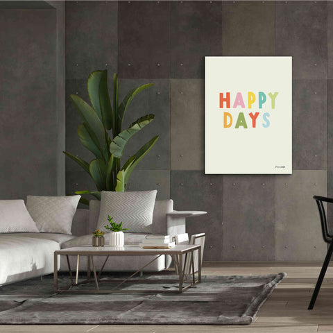 Image of 'Happy Days' by Ann Kelle Designs, Canvas Wall Art,40 x 54