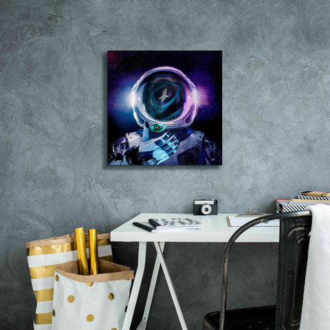Image of 'SafeMoon Crypto,' Canvas Wall Art,18 x 18