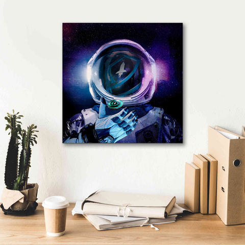 Image of 'SafeMoon Crypto,' Canvas Wall Art,18 x 18