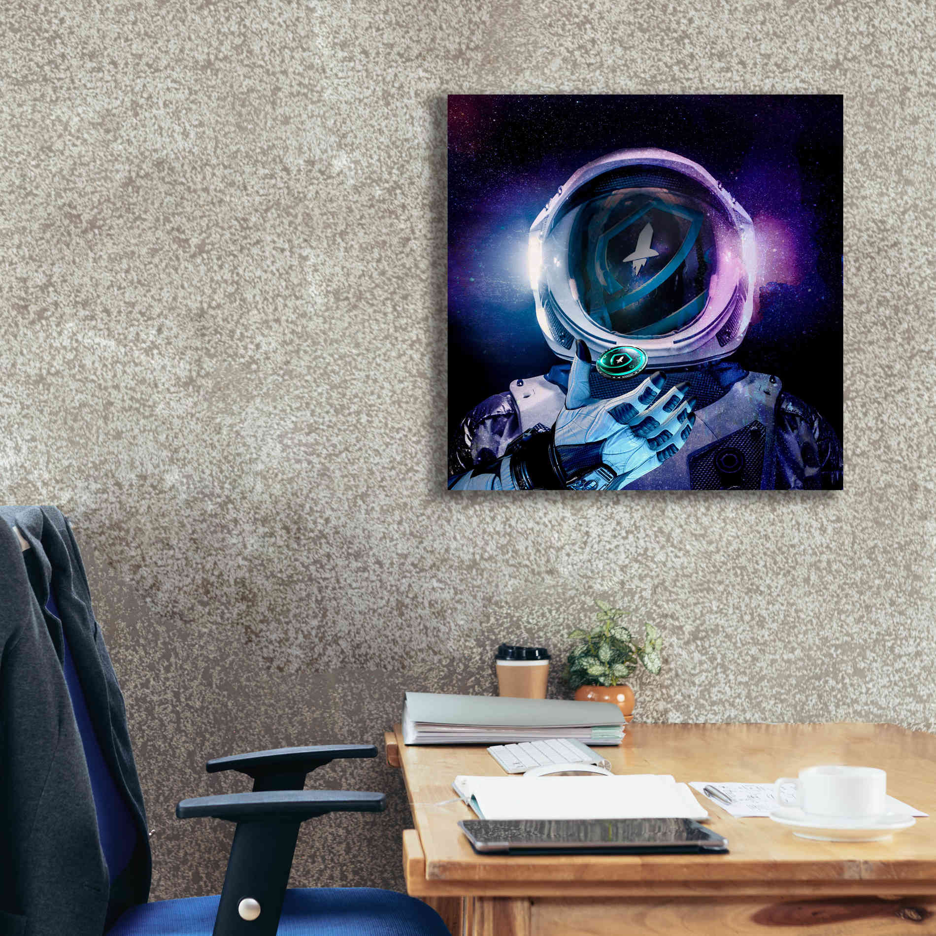 'SafeMoon Crypto,' Canvas Wall Art,26 x 26