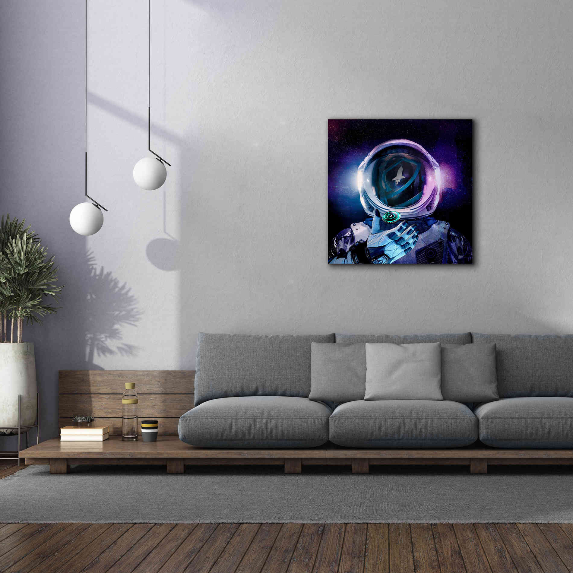 'SafeMoon Crypto,' Canvas Wall Art,37 x 37