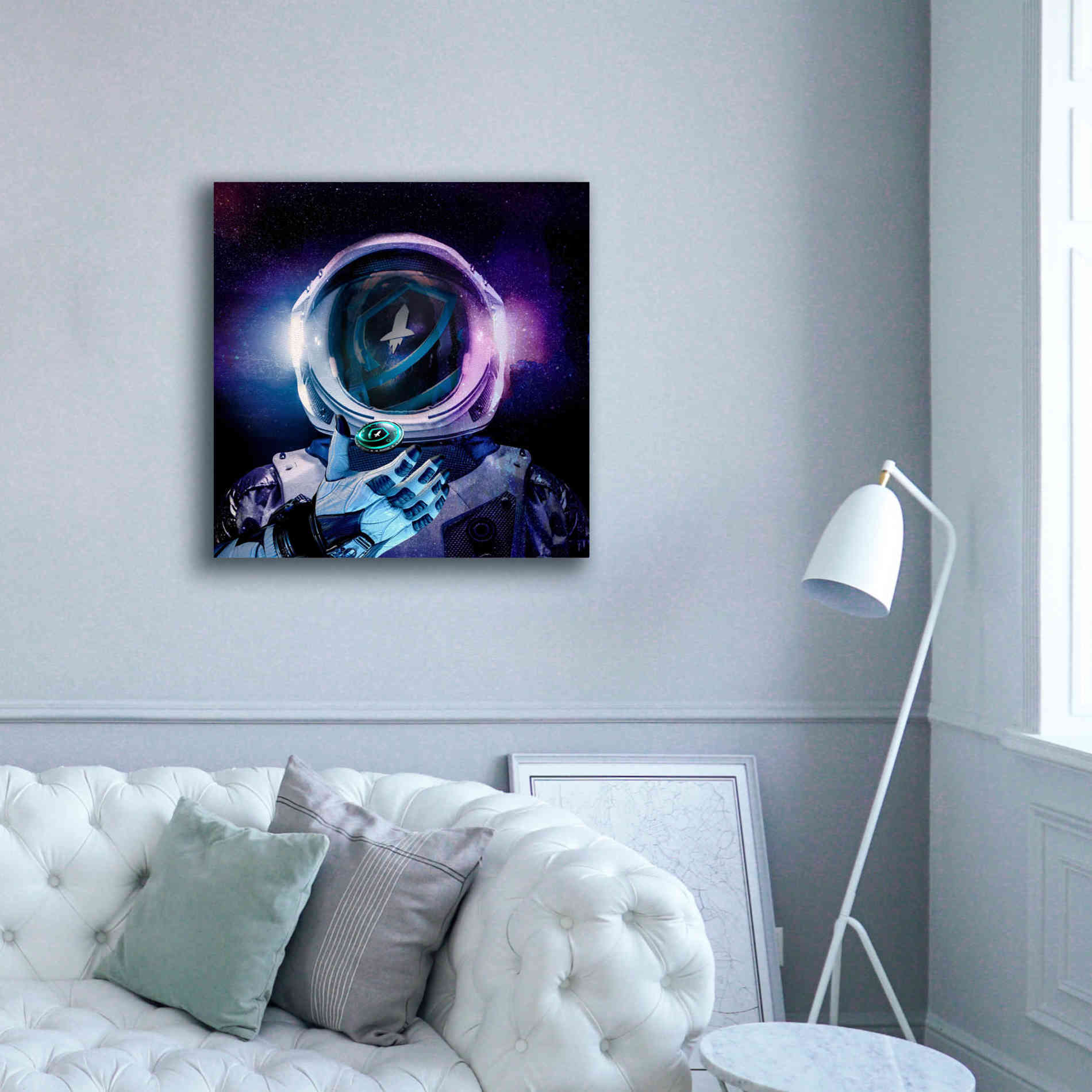 'SafeMoon Crypto,' Canvas Wall Art,37 x 37
