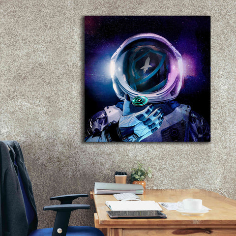 Image of 'SafeMoon Crypto,' Canvas Wall Art,37 x 37