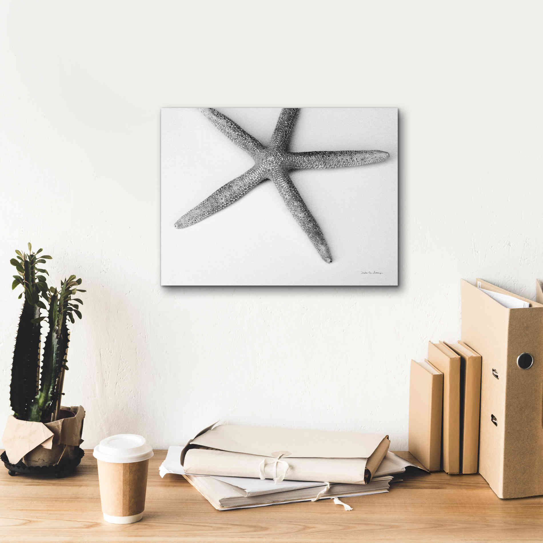 'Starfish Detail' by Debra Van Swearingen, Canvas Wall Art,16 x 12