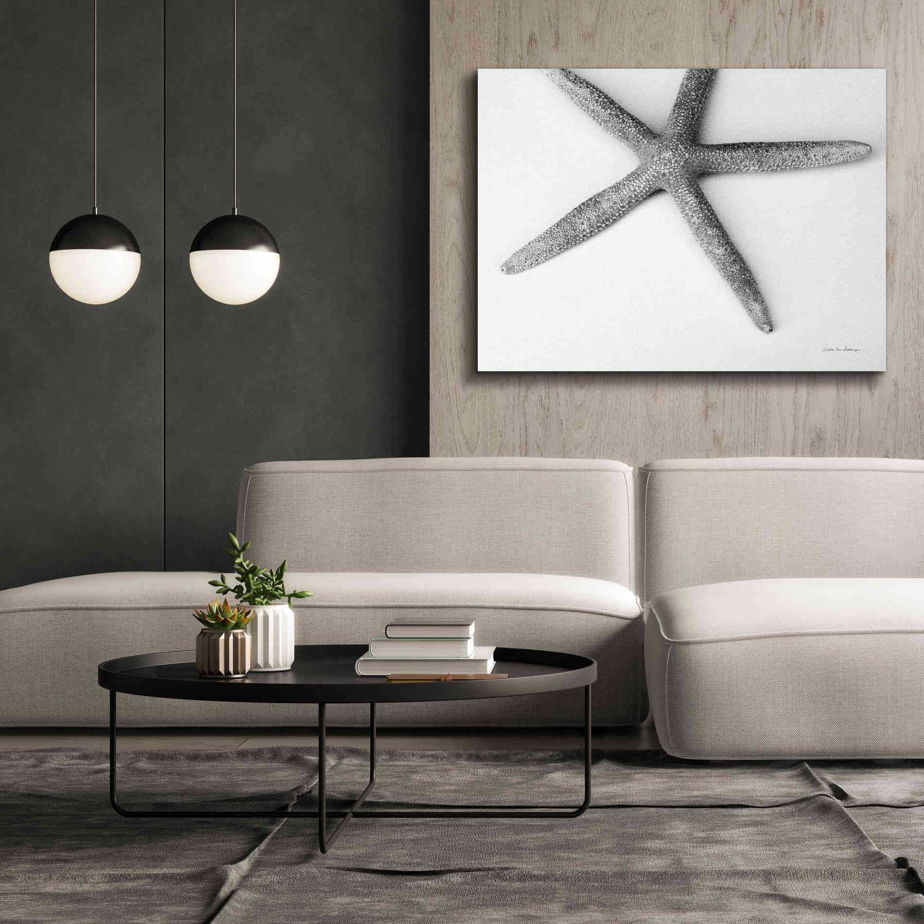 'Starfish Detail' by Debra Van Swearingen, Canvas Wall Art,54 x 40