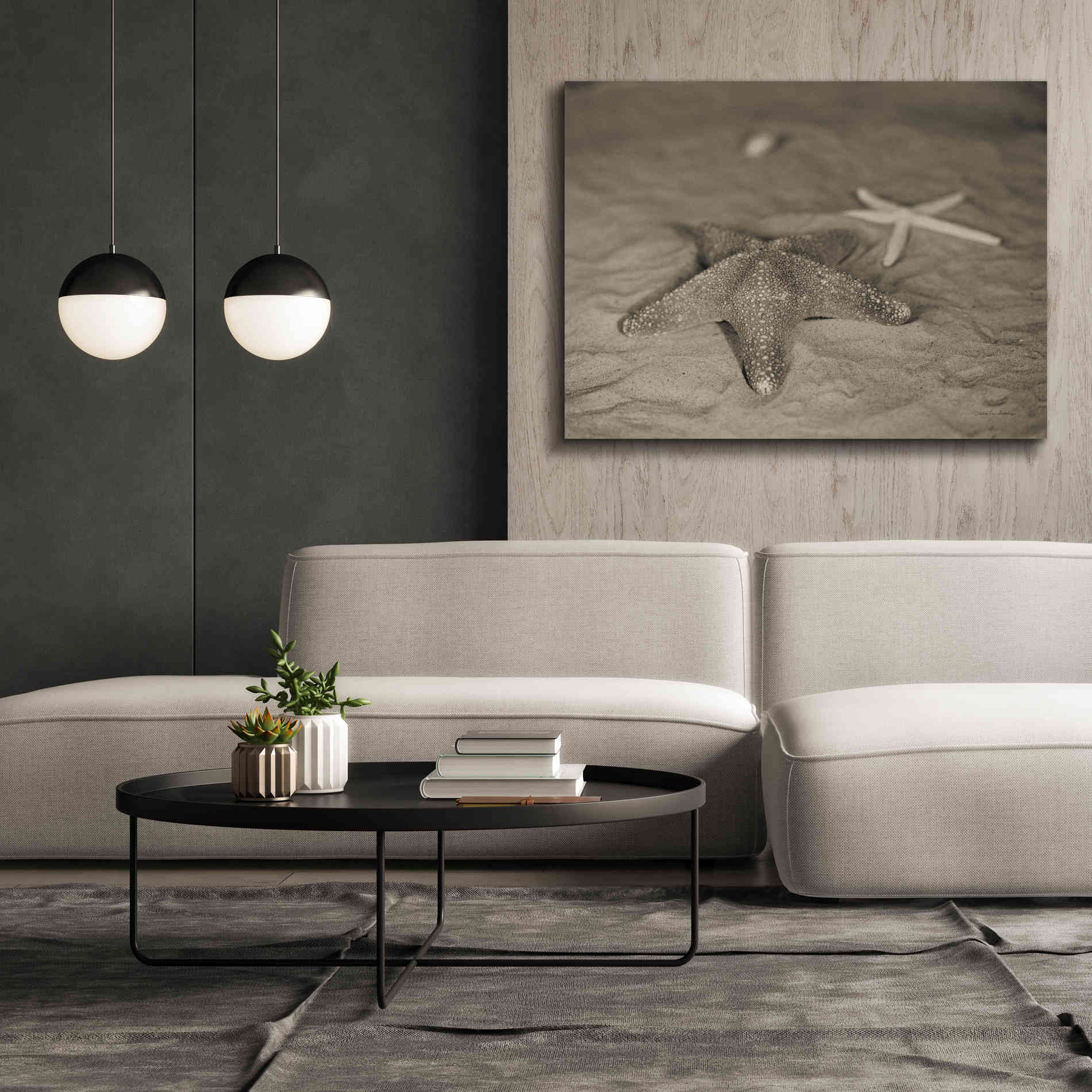 'Starfish II' by Debra Van Swearingen, Canvas Wall Art,54 x 40